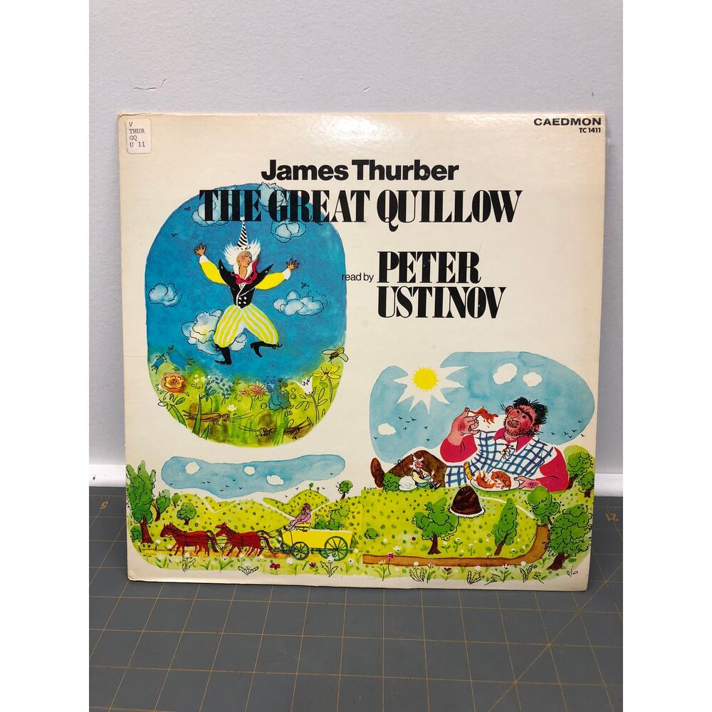 LP Record James Thurber The Great Quillow Read by Peter Ustinov